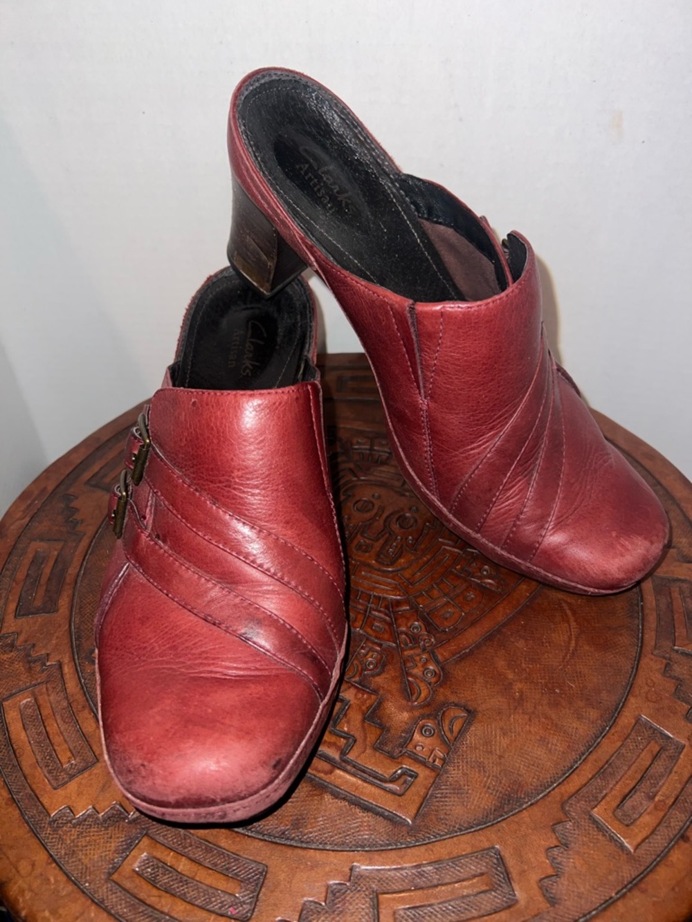 Clark’s ARTISAN Leather Mules